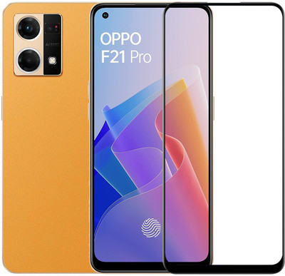 SEVEN7STAR Edge To Edge Tempered Glass for OPPO F21 PRO 4G(Pack of 1)