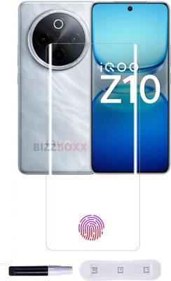 FwellT Edge To Edge Tempered Glass for iQoo Z10 5G(Pack of 1)