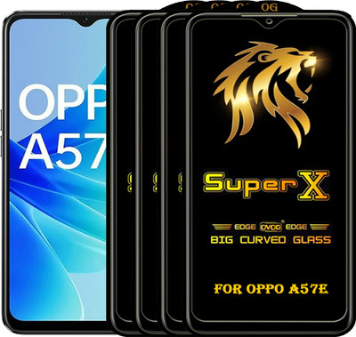 PFOAM Edge To Edge Tempered Glass for OPPO A57E(Pack of 4)