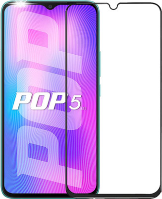 INFINITYWORLD Edge To Edge Tempered Glass for Tecno Pop 5 LTE(Pack of 1)