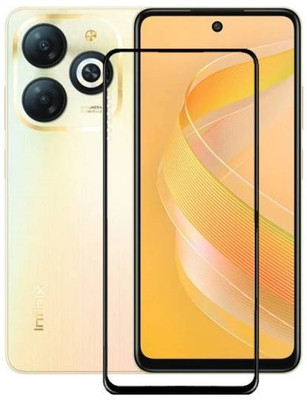 MOBIGENIX Edge To Edge Tempered Glass for Infinix Smart 8 HD(Pack of 1)