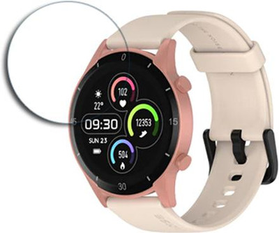 ARBAN Edge To Edge Tempered Glass for NoiseFit Agile 2 Buzz 1.82 inch SMARTWATCH SCREEN GUARD(Pack of 1)