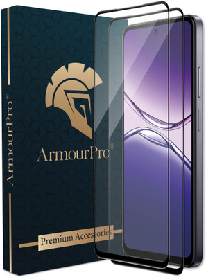 ArmourPro Edge To Edge Tempered Glass for Oppo K13X 5G, Oppo K13X(Pack of 2)