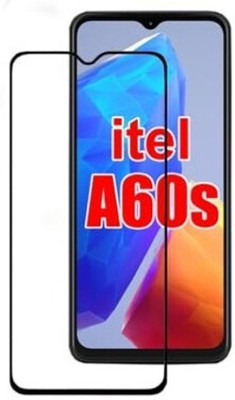 SRT Edge To Edge Tempered Glass for Itel A60s(Pack of 1)