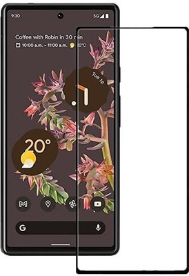 LIKEDESIGN Edge To Edge Tempered Glass for Google Pixel 6a, Pixel 6a(Pack of 1)