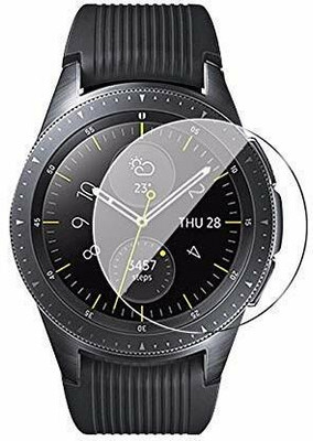 RapTag Edge To Edge Screen Guard for Zee Samsung Watch 42 MM [Bubble Proof 9h](Pack of 2)