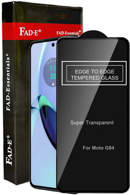 FAD-E Edge To Edge Tempered Glass for Motorola g84 5G, Moto G84, Motorola Moto g84, Motorola g84(Pack of 1)