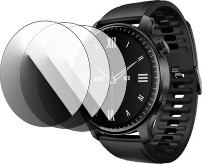 HIDEOUS Edge To Edge Tempered Glass for boAt Ultima Prime Smartwatch(Pack of 3)