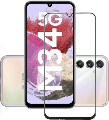 NEXZONE Edge To Edge Tempered Glass for Samsung Galaxy M34 5G(Pack of 1)
