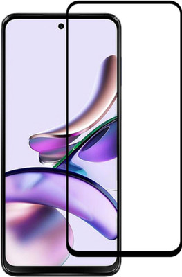 DMJHP Edge To Edge Tempered Glass for Realme Narzo N65(Pack of 1)