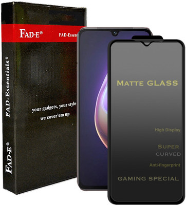 FAD-E Edge To Edge Tempered Glass for Vivo V21, Vivo V21 5G, Vivo V25 5G, Vivo T1 Pro 5G, iQOO Z6 Pro 5G(Pack of 1)