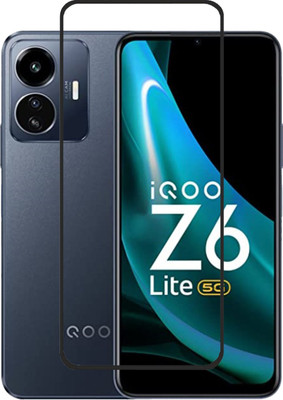 AKSHUD Tempered Glass Guard for iQOO Z6 Lite 5G(Pack of 1)