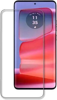 INFINITYWORLD Edge To Edge Tempered Glass for Motorola Edge 50 Pro 5G, Moto Edge 50 Pro 5G(Pack of 1)