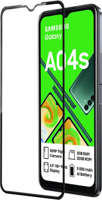 Flipkart SmartBuy Edge To Edge Tempered Glass for SAMSUNG Galaxy A04s(Pack of 1)