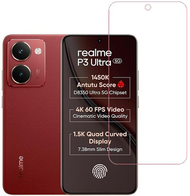 LIKEDESIGN Edge To Edge Tempered Glass for RealMe P3 Ultra 5G, realme P3 Ultra 5G(Pack of 1)