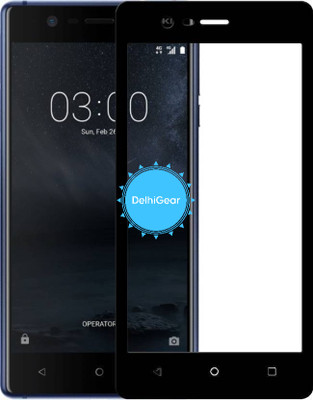 Obstinate Edge To Edge Tempered Glass for Nokia 3, 11D Glass(Pack of 1)