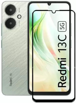 GDBUY Tempered Glass Guard for Redmi 13C 5G(Pack of 1)