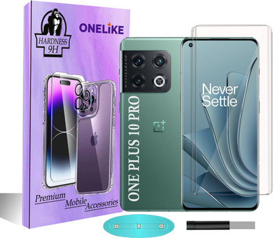 OneLike Edge To Edge Tempered Glass for OnePlus 10 Pro(Pack of 1)