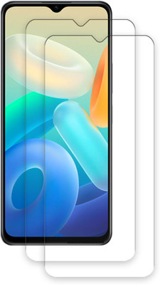 ARBAN Edge To Edge Tempered Glass for vivo Y76 5G TEMPERED GUARD FRONTP2(Pack of 2)