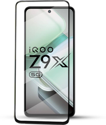 HEYANSH CREATION Edge To Edge Tempered Glass for IQOO Z9X 5G(Pack of 1)