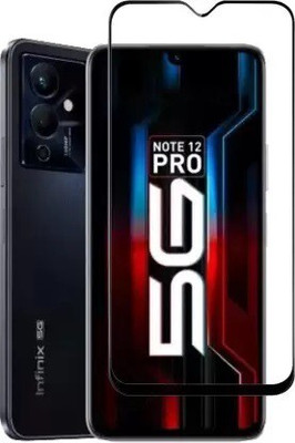 LIKEDESIGN Edge To Edge Tempered Glass for Infinix Note 12 Pro 5G(Pack of 1)