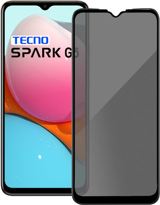 HUPSHY Edge To Edge Tempered Glass for Tecno Spark Go 2023(Pack of 1)