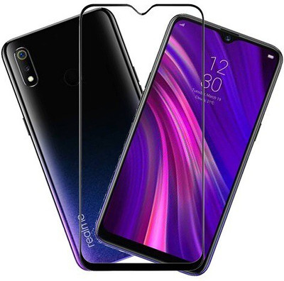 KARTRAY Edge To Edge Tempered Glass for Realme 3(Pack of 1)