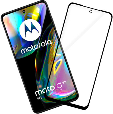 GLOBAL NOMAD Edge To Edge Tempered Glass for MOTOROLA g82 5G, MOTO g82 5G(Pack of 1)
