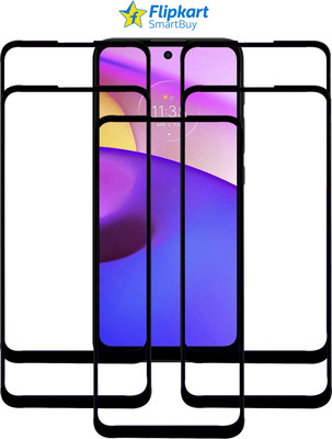 Flipkart SmartBuy Edge To Edge Tempered Glass for MOTO E40(Pack of 5)