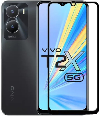 AB PRIME Edge To Edge Tempered Glass for vivo T2x 5G, vivo T2x 5G(Pack of 1)