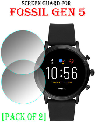 daffin Edge To Edge Tempered Glass for FOSSIL GEN 5(Pack of 2)