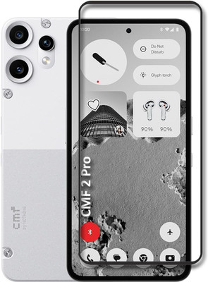 INFINITYWORLD Edge To Edge Tempered Glass for CMF by Nothing Phone 2 Pro 5G, CMF by Nothing Phone 2 Pro(Pack of 1)