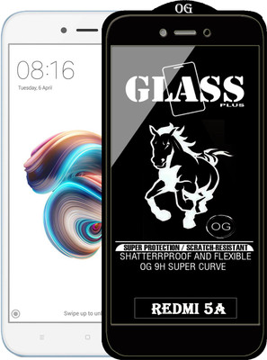 Rofix star Edge To Edge Tempered Glass for Mi Redmi 5A(Pack of 1)