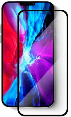 g tel Edge To Edge Screen Guard for Apple iPhone 12 Pro Max SuperX Tempered(Pack of 1)
