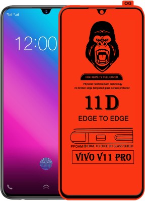 Laxdom Edge To Edge Tempered Glass for Vivo V11 Pro(Pack of 1)