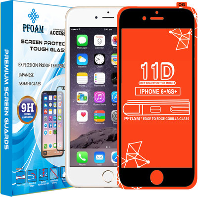 PFOAM Edge To Edge Tempered Glass for Apple iPhone 6s Plus(Pack of 1)