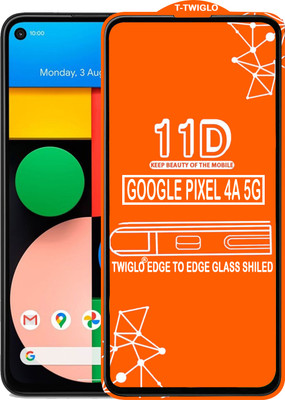 TWIGLO Edge To Edge Tempered Glass for GOOGLE PIXEL 4A 5G(Pack of 1)