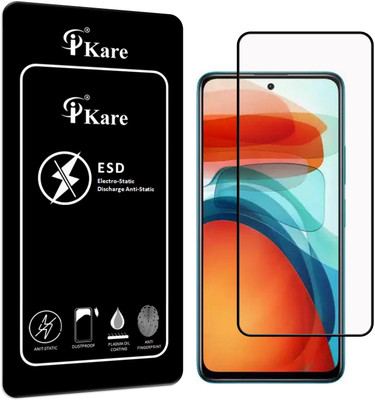 iKare Edge To Edge Tempered Glass for POCO X3 GT(Pack of 1)