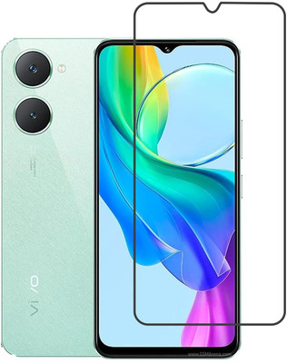 EITANSHA CREATION Edge To Edge Tempered Glass for Vivo Y18i(Pack of 1)