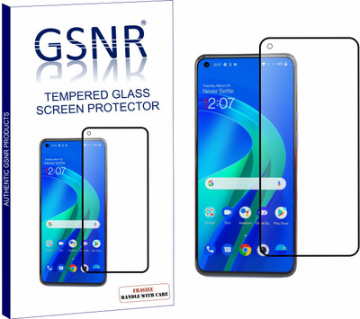 gsnr Edge To Edge Tempered Glass for Oneplus 9,Oneplus 9R(Pack of 1)