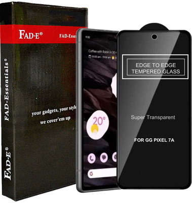 FAD-E Edge To Edge Tempered Glass for Google Pixel 7a(Pack of 1)