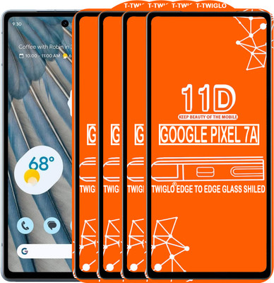 Flipkart SmartBuy Edge To Edge Tempered Glass for GOOGLE PIXEL 7A(Pack of 4)