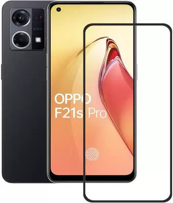 VISHZONE Edge To Edge Tempered Glass for OPPO F21S PRO, OPPO F21S PRO 5G(Pack of 1)
