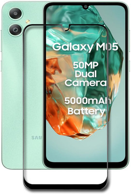 NSTAR Edge To Edge Tempered Glass for Samsung Galaxy M05(Pack of 1)