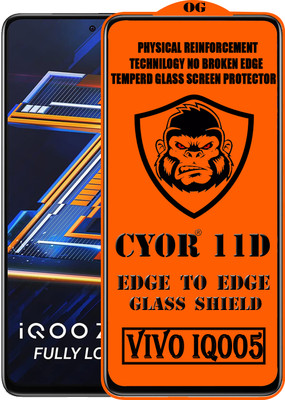 CYOR Edge To Edge Tempered Glass for VIVO IQ00Z5(Pack of 1)