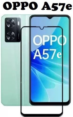 welldesign Edge To Edge Tempered Glass for Oppo A57e(Pack of 1)