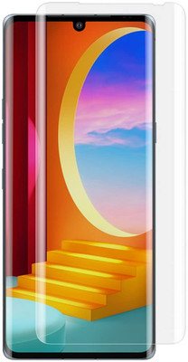 Mersal Edge To Edge Tempered Glass for LG Velvet, UV Temper Glass Edge to Edge HD Quality Full Screen Coverage(Pack of 1)
