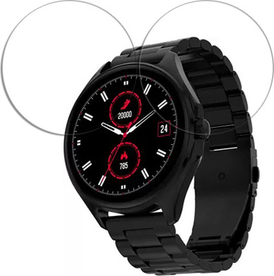 MUTAALI Tempered Glass Guard for Fire-Boltt Apollo 3 1.43 inch Smartwatch(Pack of 2)