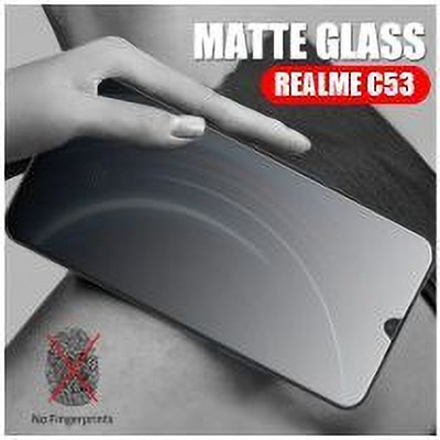 FINCH Edge To Edge Tempered Glass for REALME C53(Pack of 1)