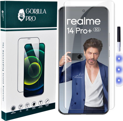 GORILLA PRO Edge To Edge Tempered Glass for Realme 14 Pro Plus 5G, Realme 14 Pro+ 5G(Pack of 1)